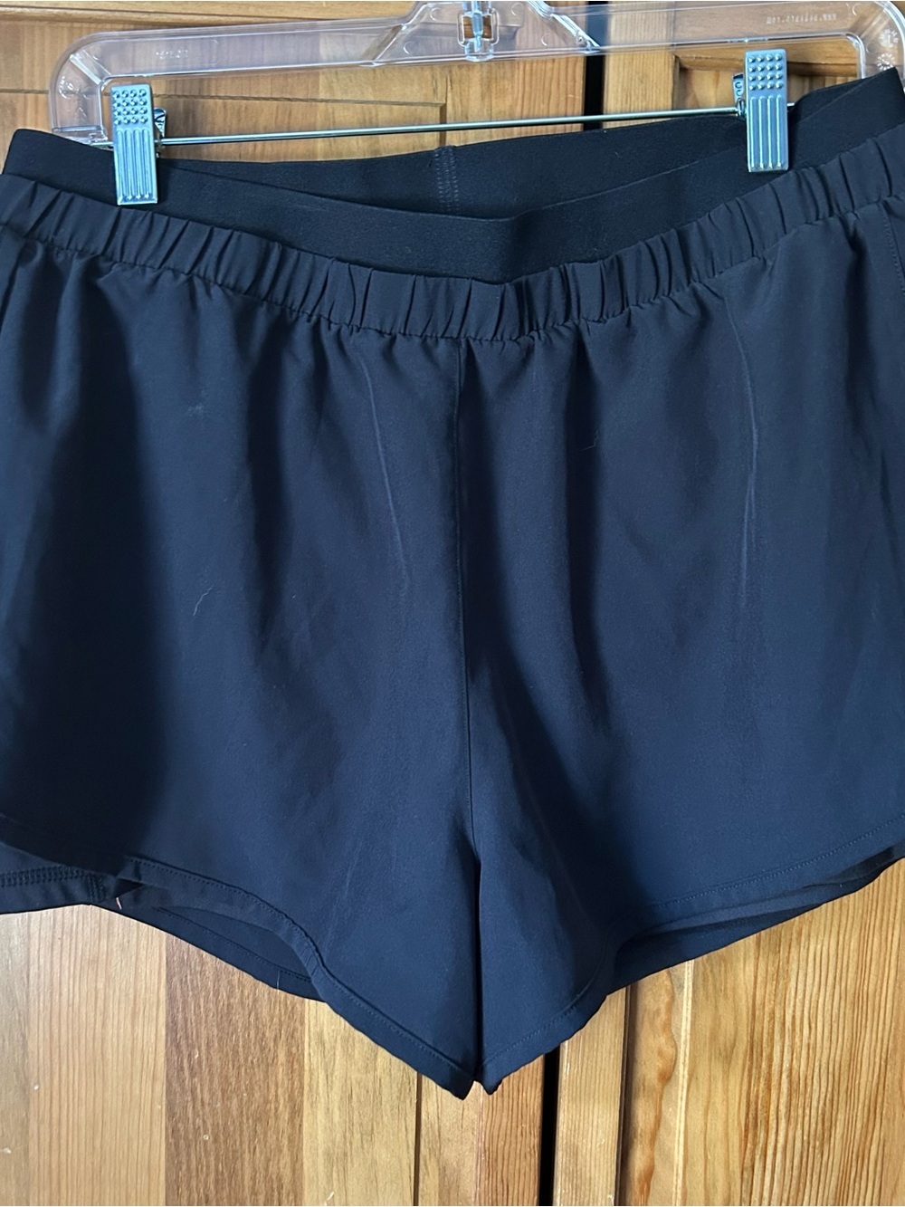 Black Athletic Running Shorts